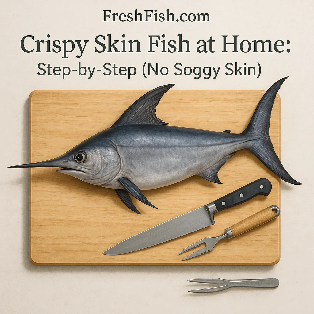 Crispy Skin Fish at Home: Step-by-Step (No Soggy Skin)