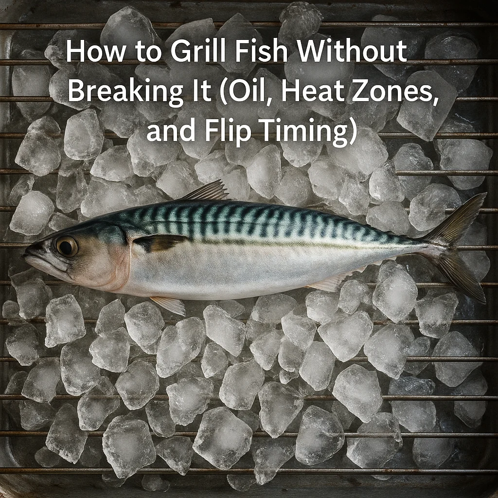 How to Grill Fish Without Breaking It (Oil, Heat Zones, and Flip Timing)