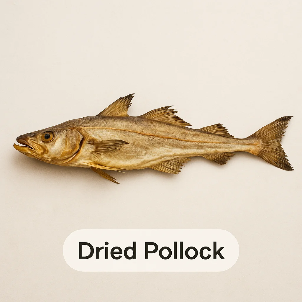 Dried Pollock