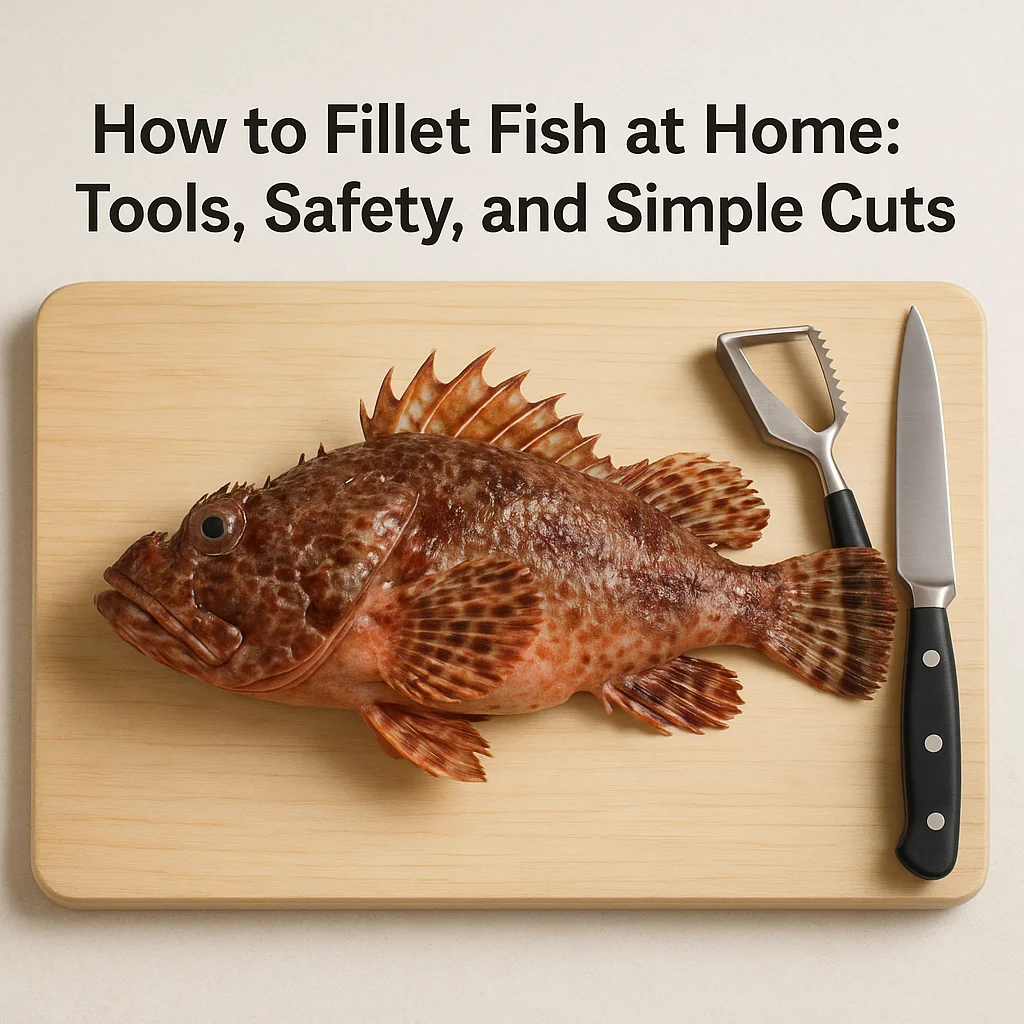 How to Fillet Fish at Home: Tools, Safety, and Simple Cuts