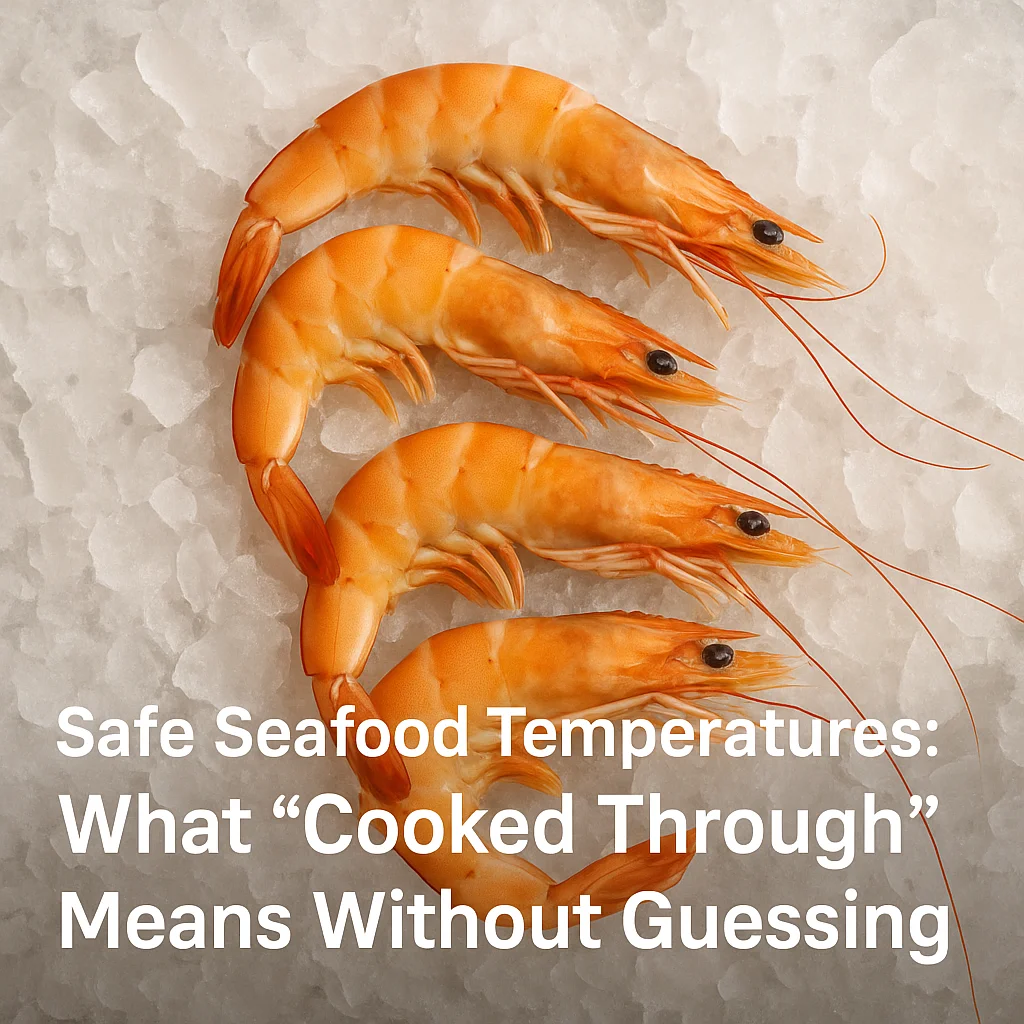 Safe Seafood Temperatures: What “Cooked Through” Means Without Guessing