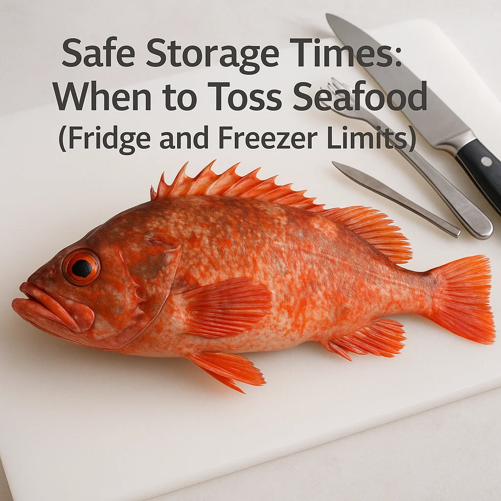 Safe Storage Times: When to Toss Seafood (Fridge and Freezer Limits)