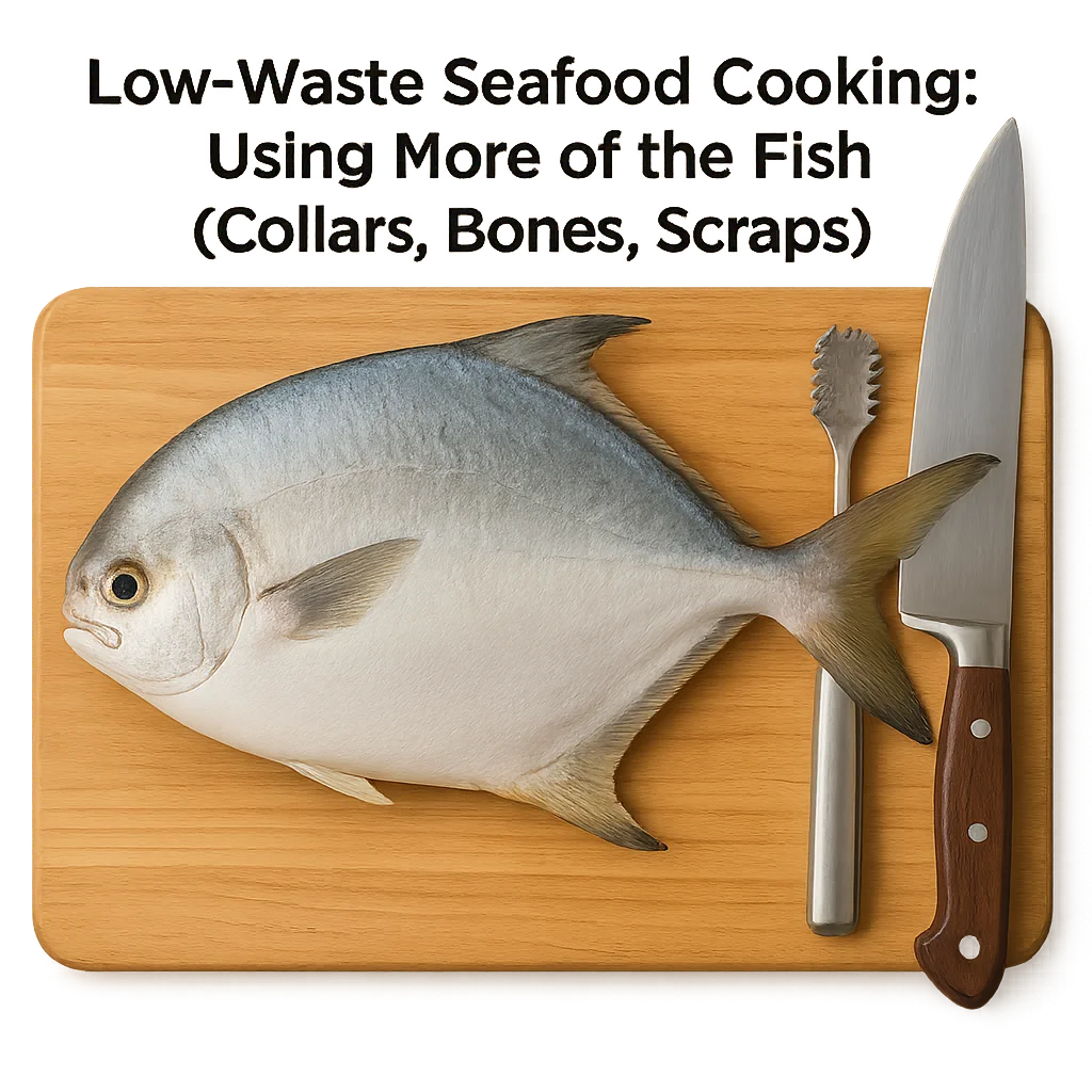 Low-Waste Seafood Cooking: Using More of the Fish (Collars, Bones, Scraps)