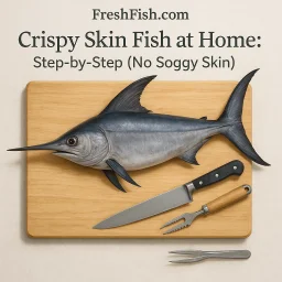 Crispy Skin Fish At Home Step By Step No Soggy Skin