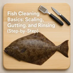 Fish Cleaning Basics Scaling Gutting And Rinsing Step By Step