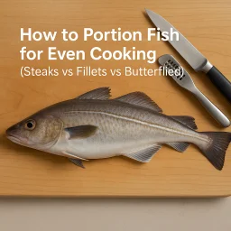 How To Portion Fish For Even Cooking Steaks Vs Fillets Vs Butterflied