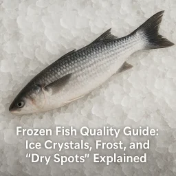 Frozen Fish Quality Guide Ice Crystals Frost And Dry Spots Explained